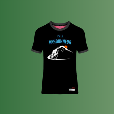 Hyderabad Randonneurs Tee Men front