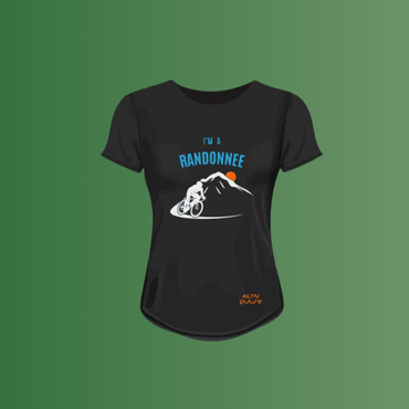 Hyderabad Randonneurs Tee Women front